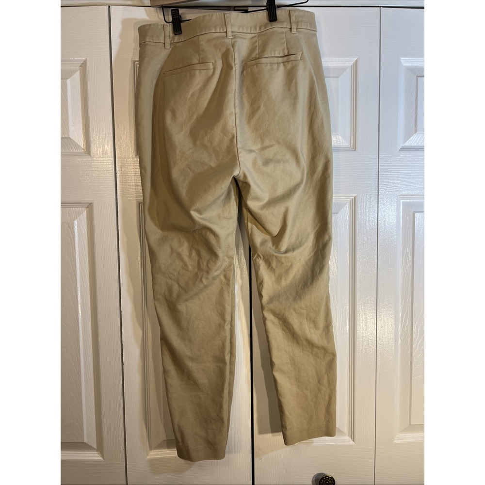 Lauren Ralph Lauren Women's Khaki Dress Pants‎ 10 Flat Front Stretch Business - Picture 6 of 9